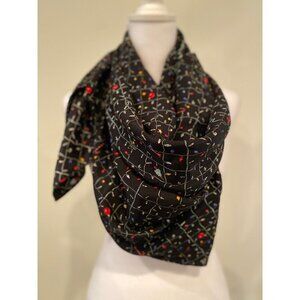 Vintage Nicole Miller Silk Scarf